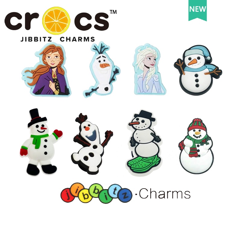 Frozen croc charms hot sale