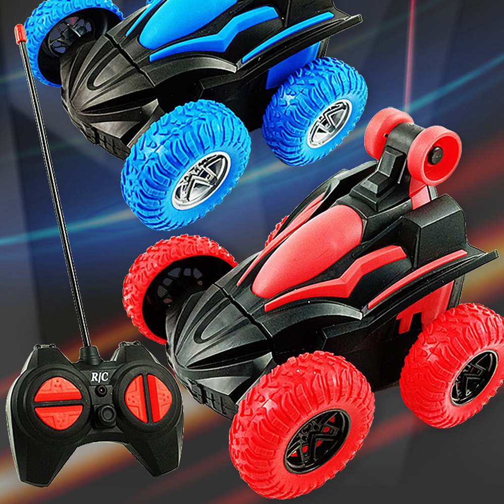 Remote Control Car Rotating Light Electric Rolling Stunt Vehicle Four