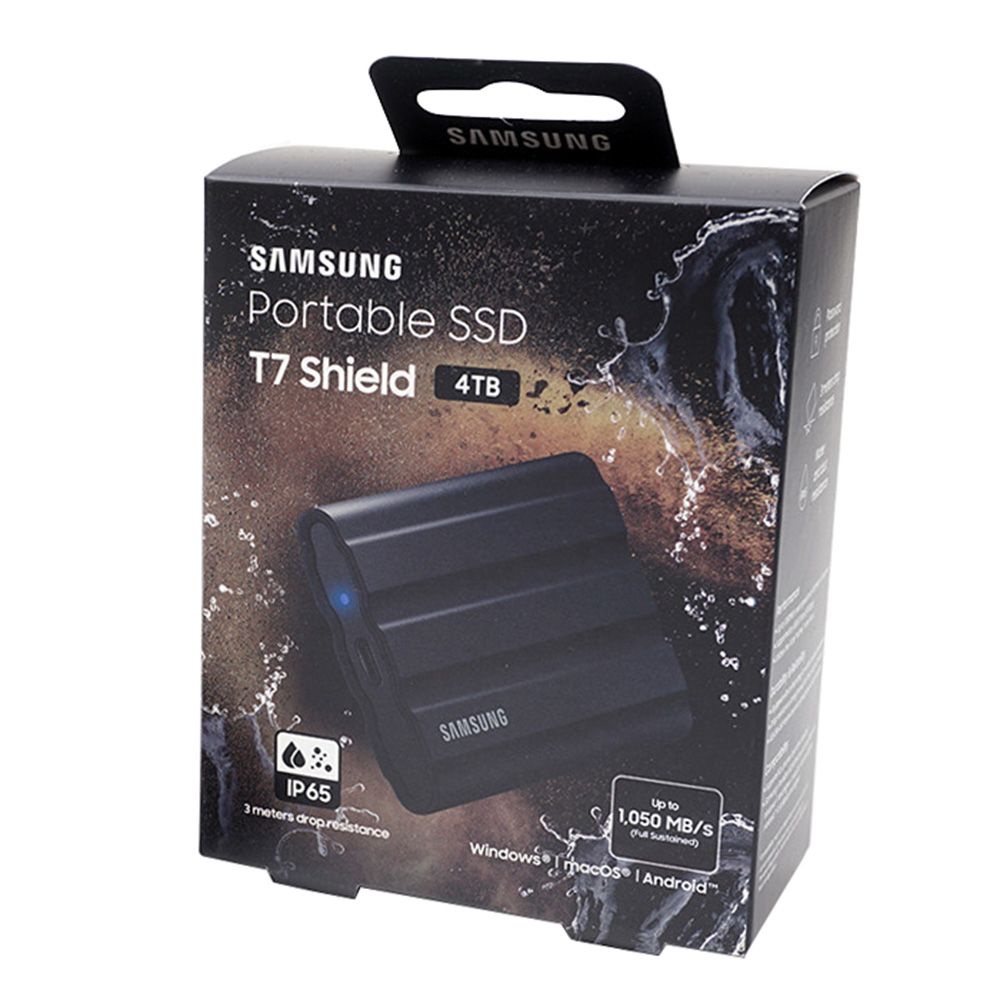 Samsung T7 Shield 4TB USB 3.2 External Portable SSD (Black) for PC, Mac,  Android | Shopee Singapore