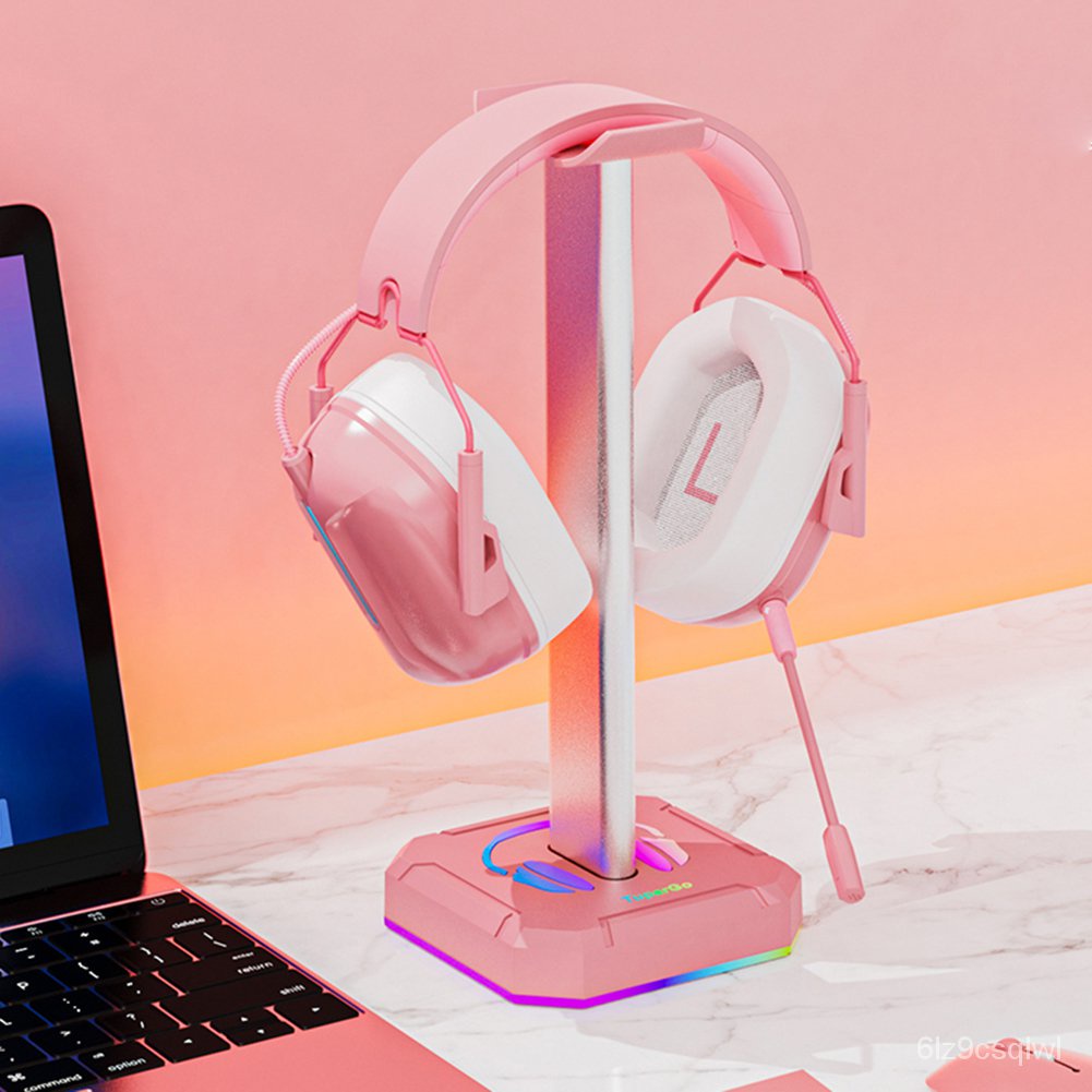 RGB Gaming Headone Stand Aluminuim Alloy Universal Gamer Headset Hanger