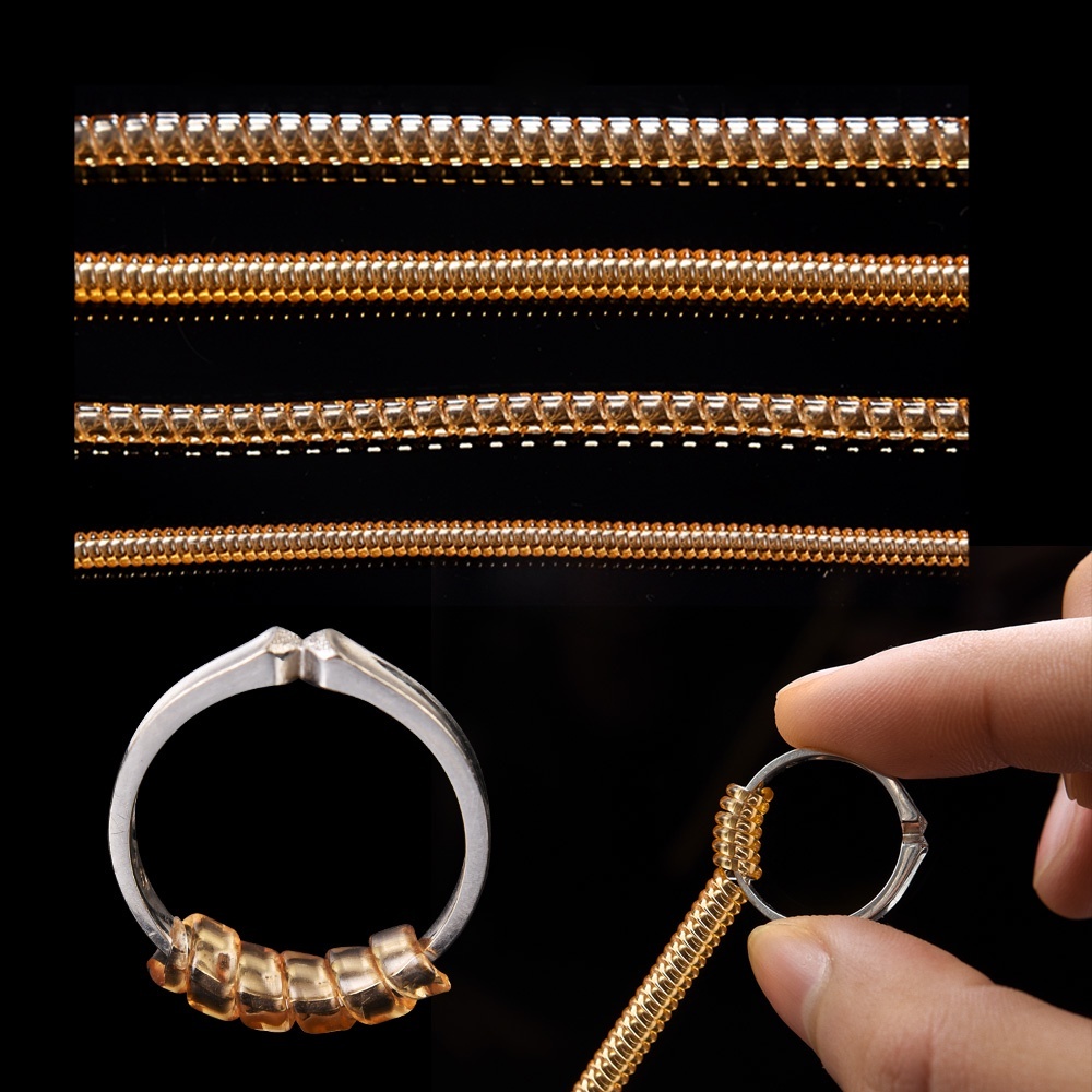 Tightener Resizing Tool Loose Rings Spirals Invisible Clips Spirals Reducer Jewellery Spacers