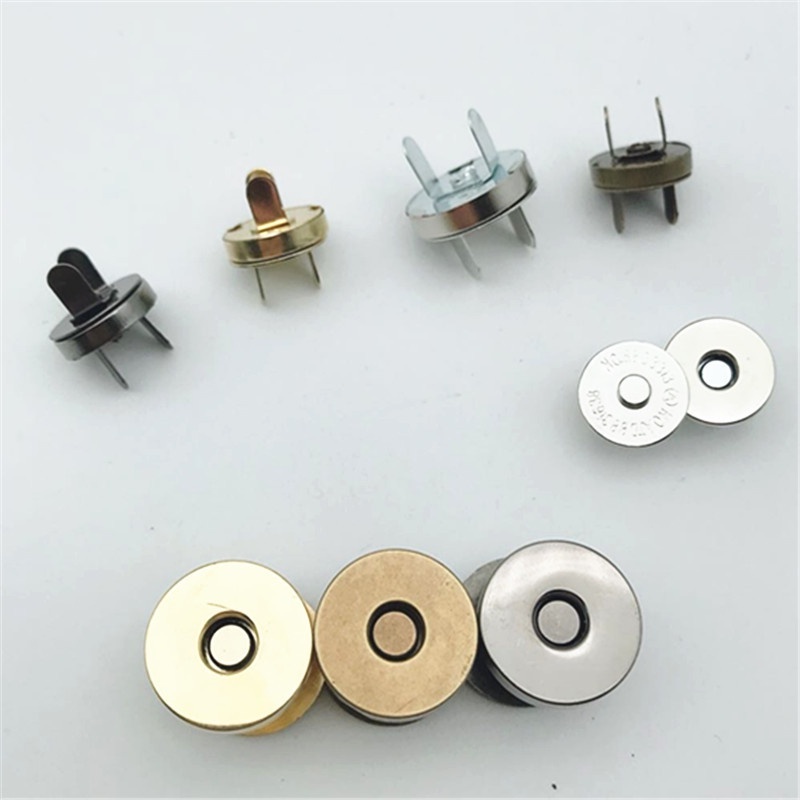 10 Pairs of Four Color Invisible Magnet Buttons with A Size of 1.4cm ...