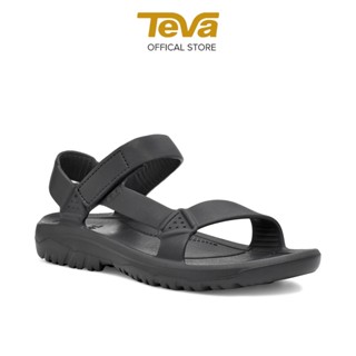 Teva Women's Olowahu Sandal Palms Black/White