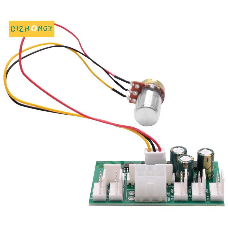 Computer Case Miner Fan Speed Controller 8Channel Fan Hub PWM High