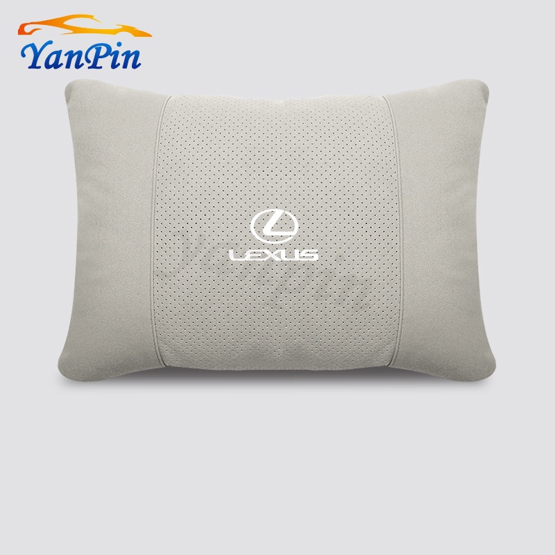 For Lexus Car Suede Neck Protection Pillow Waist Pillow IS250 CT200H ES250 GS250 IS250 LX570 LX450d NX200T RC200T RX300 RX330 RX350 Shopee Singapore