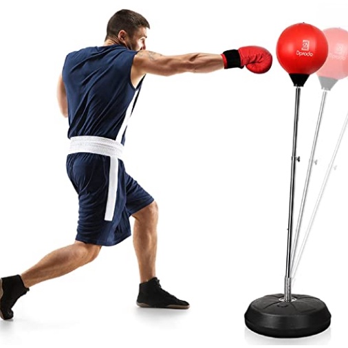 Reflex Punching Bag, Kids Punching Bag With Stand 28-41in