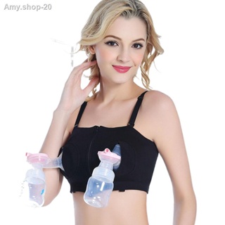 Hands Free Maternity Bra Adjustable Seamless Zipper Breastfeeding Underwear  Plus Size Breathable Nursing Bra Pregnant Women - AliExpress