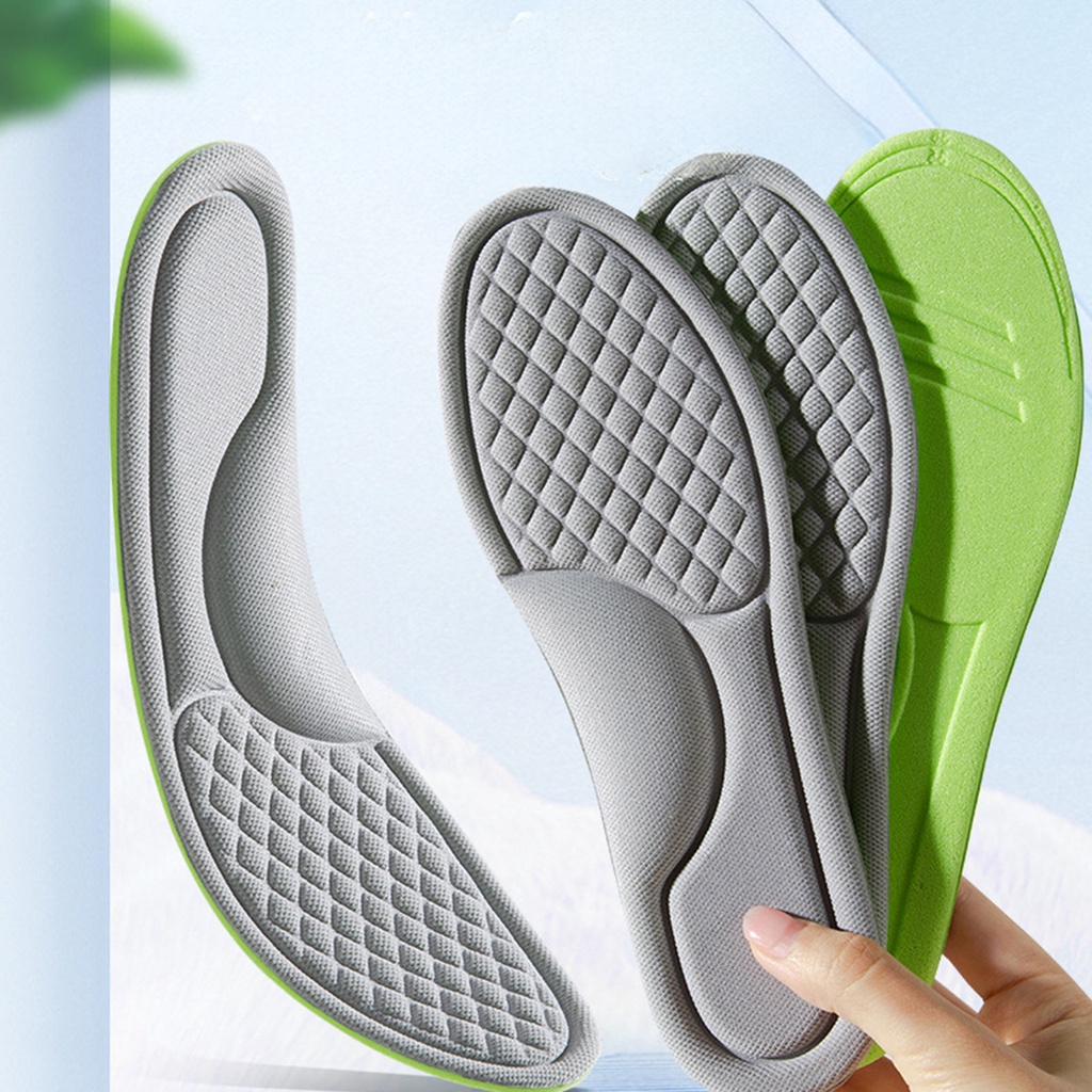 2PCS Soft Memory Foam Insoles for Shoes Men Women Deodorant Absorb ...