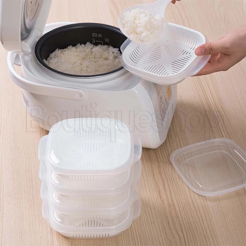 Japanese Imported Rice Lunch Box Microwave Oven Office Refrigerator ...