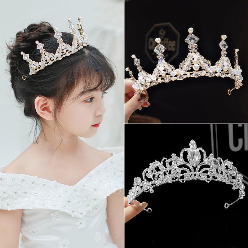Birthday crown girl headdress children s princess crown girl hairpin