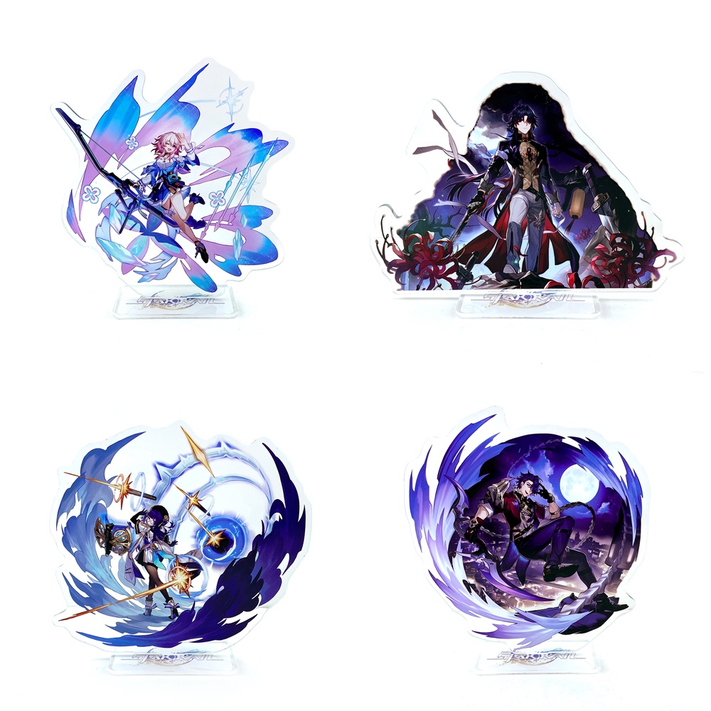 Honkai Star Rail characters March 7th Blade Pela Sampo acrylic stand ...