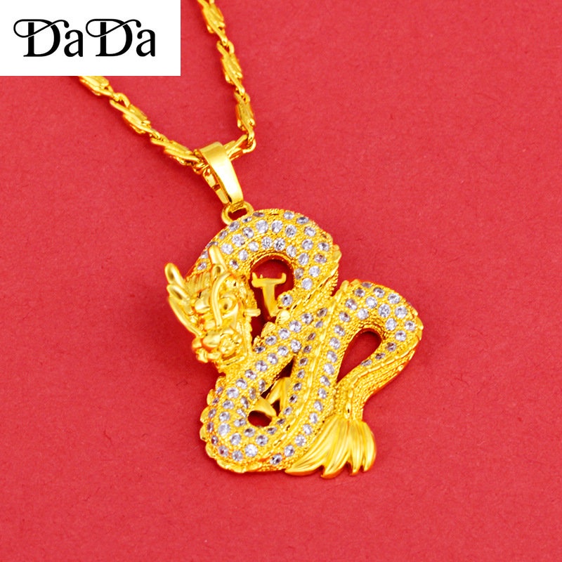 Gold hot sale dragon jewelry