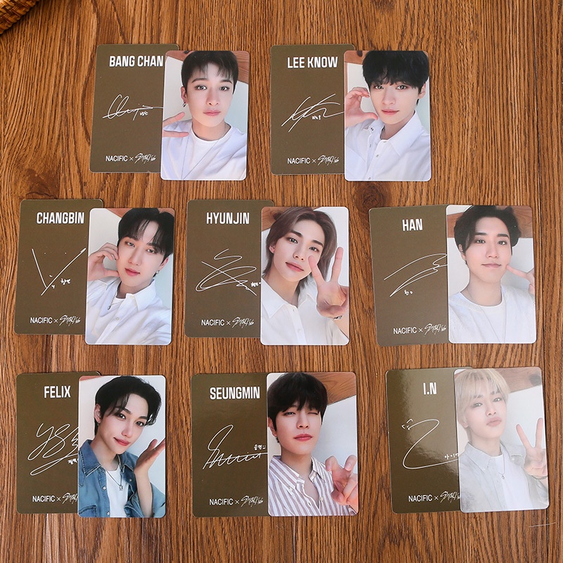 8-11pcs/set STRAY KIDS SKZ HOP Photocards MAXIDENT PC Version Lomo