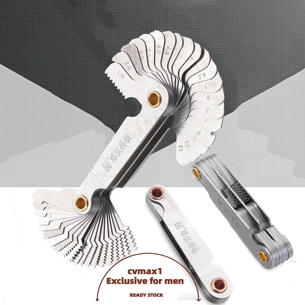 ⚝CVMAX1⚝ Cut Step Screw Pitch Measuring Center Measurement Thread Plug ...