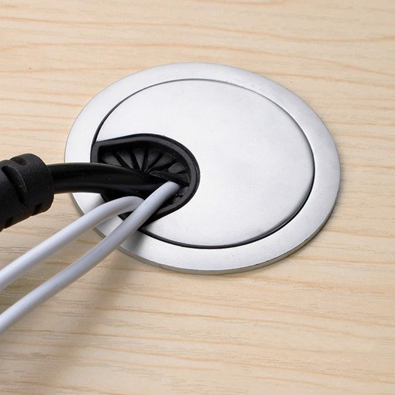 Computer Desk Wear Cable Grommet 35mm Hole Decorative Cover Book Desktop Cover Computer Cable
