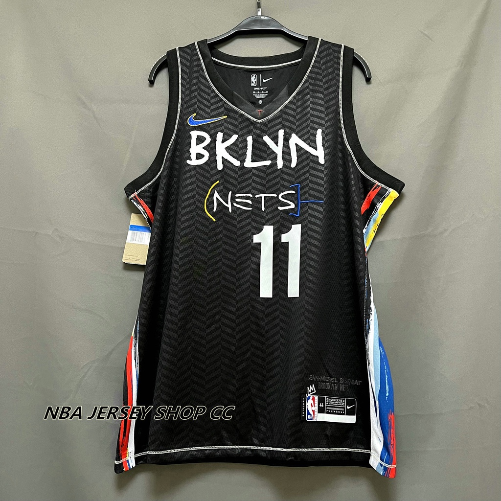 【NBA Jersey】202021 Men's New Original NBA Brooklyn Nets 11 Kyrie