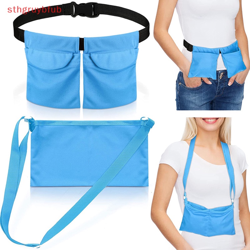 STHB Adjustable Breast Surgery Drainage Bag Breast Drainage Pouch Drain