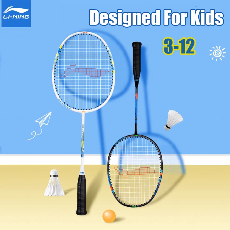 Li ning Thunder KIDS Series Badminton Rackets Original 6U / 7U G6 Ultra ...