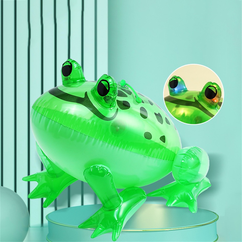 Frog Balloon Inflatable Frog Luminous Toad Frog Cub Inflatable Toy Baby ...