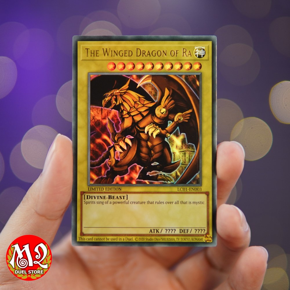 Card Yugioh Lc01 En003 The Winged Dragon Of Ra Ultra Rare Limited Editon 25th Anniversary 3969