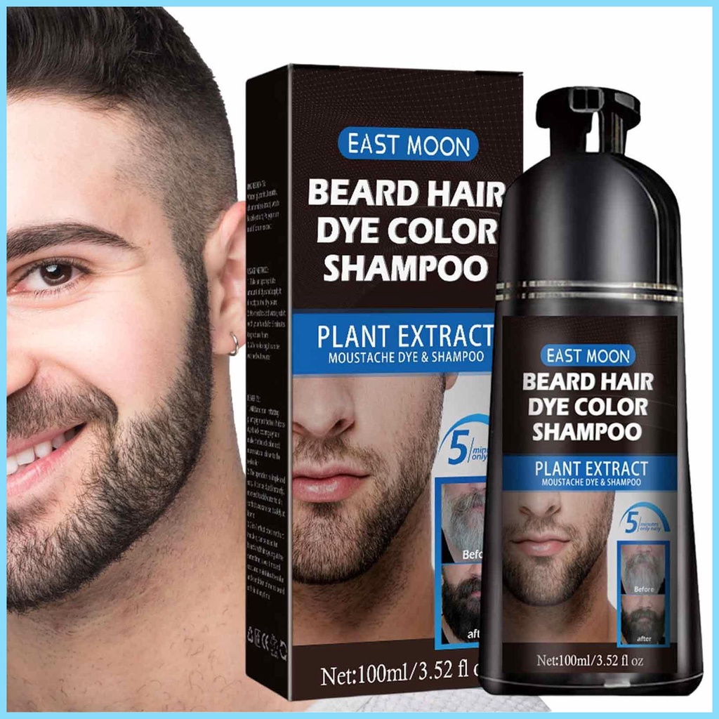 Beard Color 100ml Natural Beard Dye Hair Darkening Shampoo Black Hair   Sg 11134201 7qvf2 Lheht5unqcwq1b