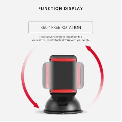 Car Holder hape / Mobile Phone Holder Suction / holder hape di mobil - Gambar 2