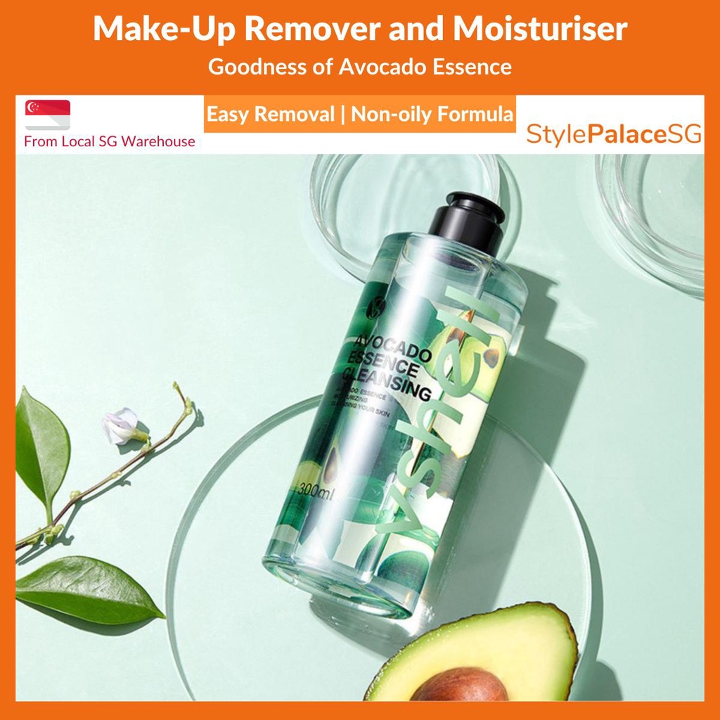 Avocado Essence Cleansing Solution Makeup Remover and Moisturiser