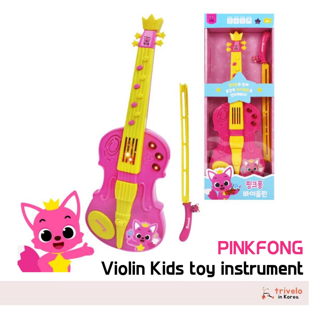 PINKFONG Violin, Kids toy instrument | Shopee Singapore