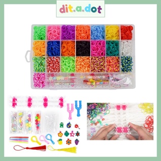 Butterfly 600pcs Diy toys for children rubber bands loom bracelet