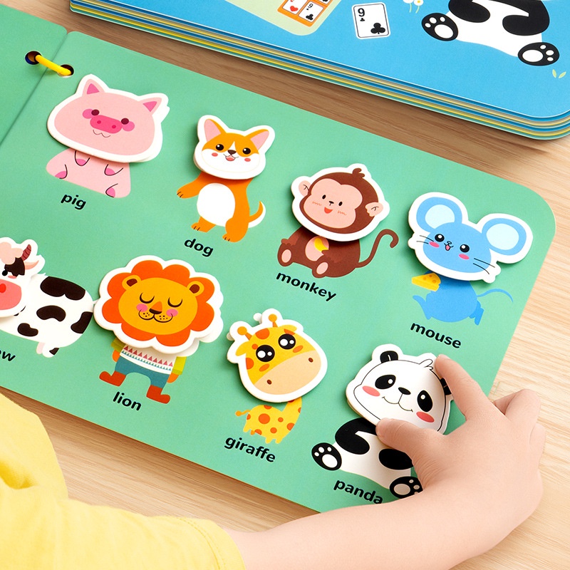 Baby educational toys Enlightenment quiet book kindergarten early ...