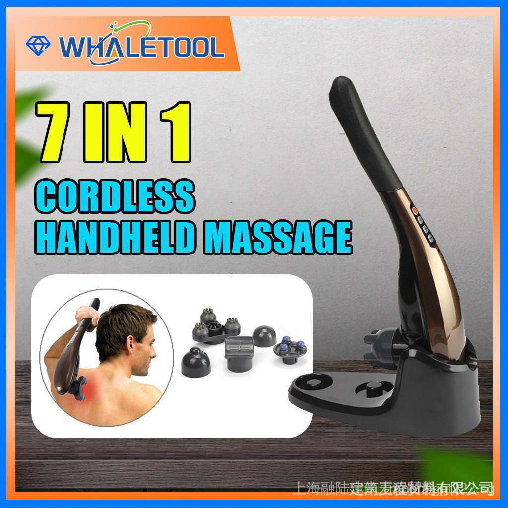 [Rainbow]Cordless Full Body Handheld Massager Electric Percussion