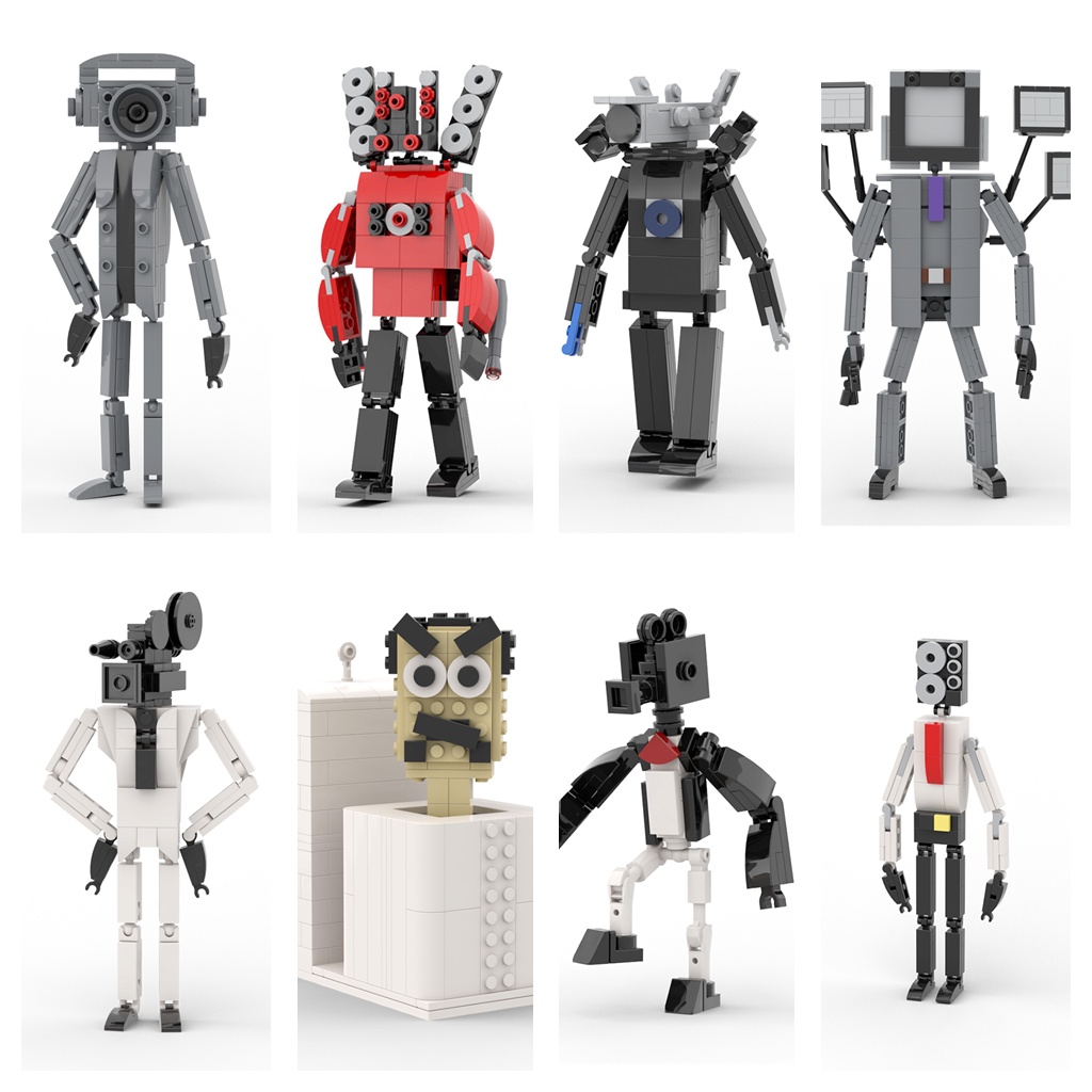 Building block titan skibidi moc titan skibidi vs. titan film eilik