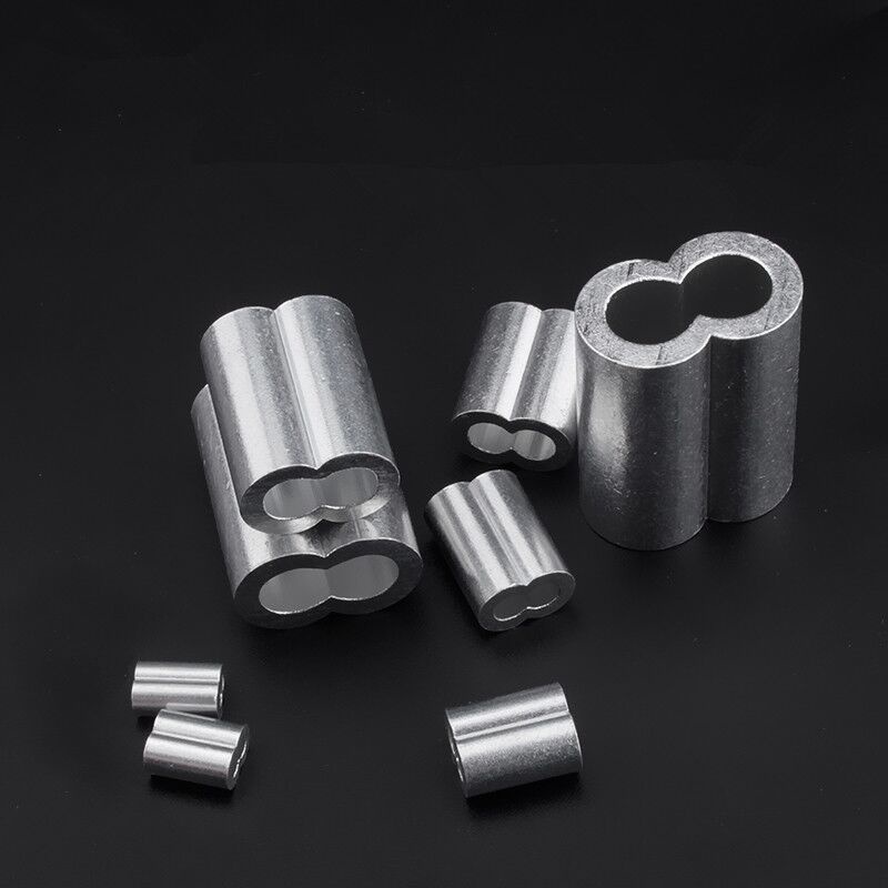 M1M10mm Wire Rope Aluminum Sheath Aluminum Chuck 8 Words Ring Binder