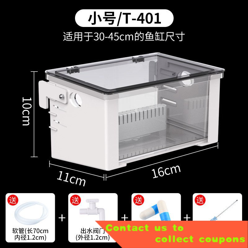 🧸sunsun Portable Drip Box Fish Tank Filter Top Mounted Filter Box 