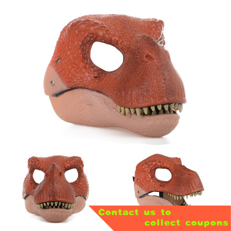 🎈【The Flagship of the SelfEmployed】Dog Dinosaur Mask Headgear Open