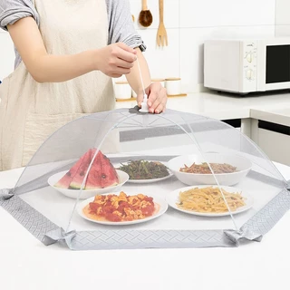 Other Kitchen Tools Cover Dome Mesh Cake Tent Net Umbrella Fly Covers  Display Dessert Microwave Serving Picnic Metal Lid Protector Dish Anti  Plate