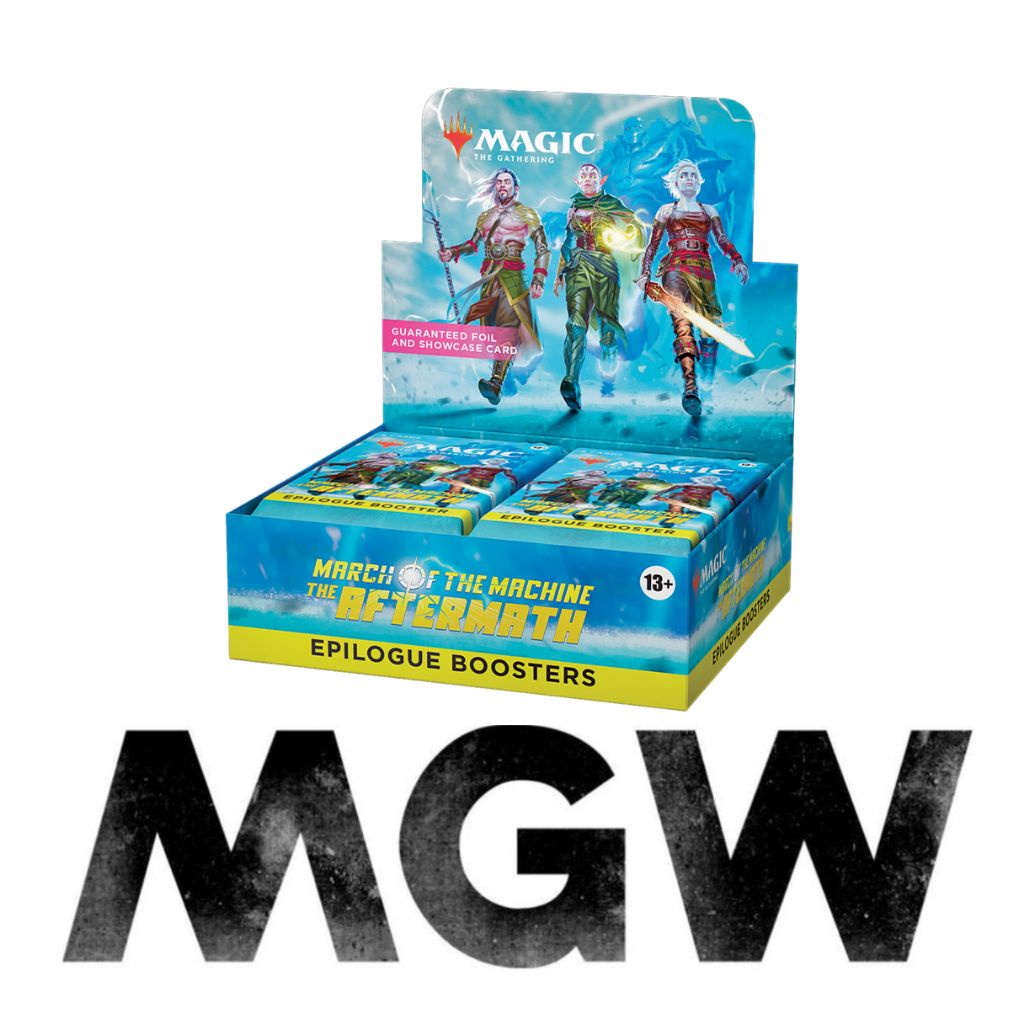 Magic The Gathering MTG - March Of The Machine The Aftermath Epilogue Booster  Box Ships May 12 2023 - Factory Sealed | Shopee Singapore