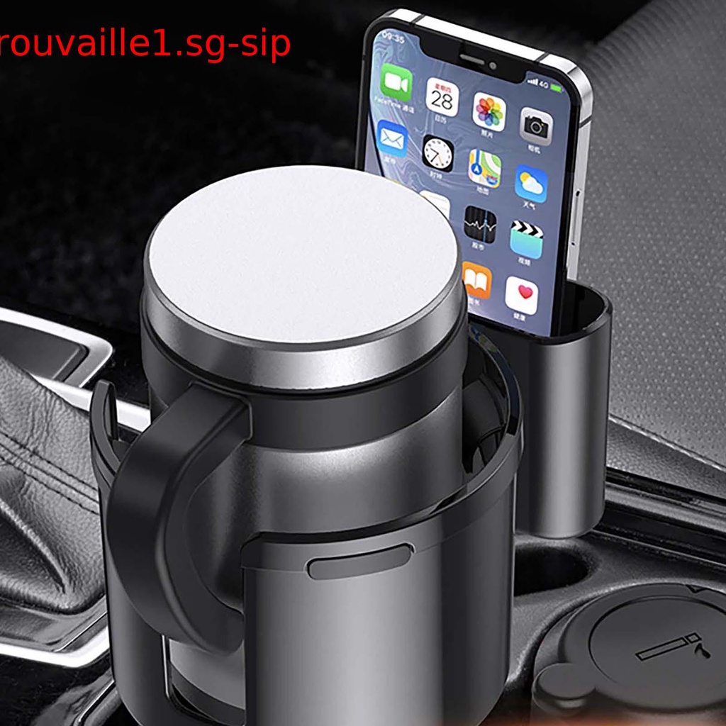 Car Cup Holder 2in1 Multifunctional Car Cup Holder Mobile Phone Holder Multipurpose Drink