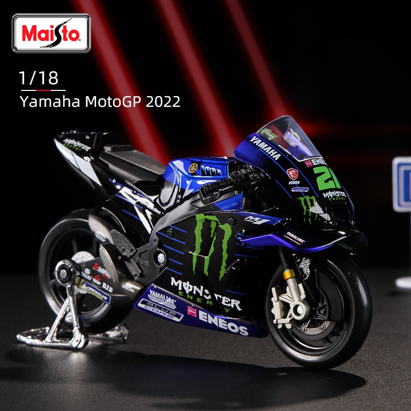 Maisto GP Racing Yamaha Factory Racing Team 2022 1:18 au meilleur prix sur ideal