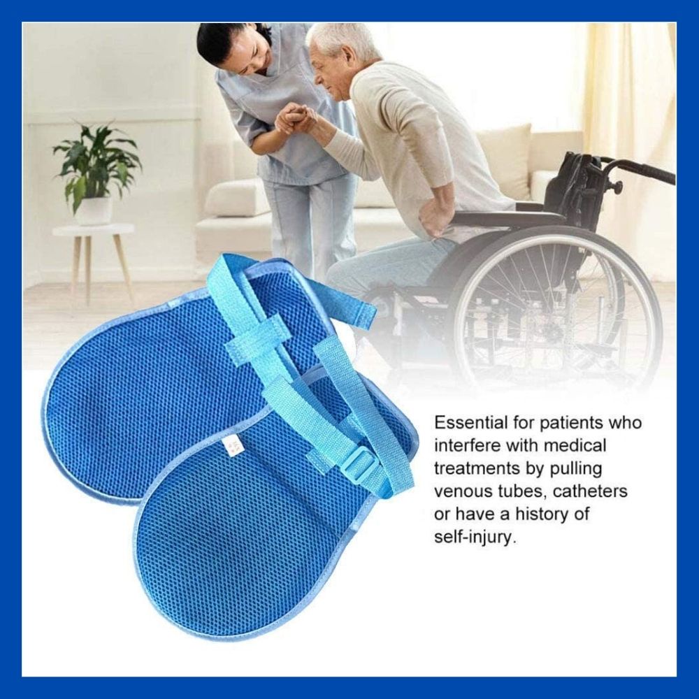 LOCAL Dementia Restraint Glove 2PCS Prevent Self Injury Scratching ...