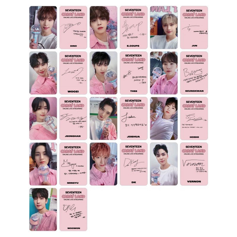 Jun Photocard - Carat Land 13pcs/Set KPOP SEVENTEEN 2023