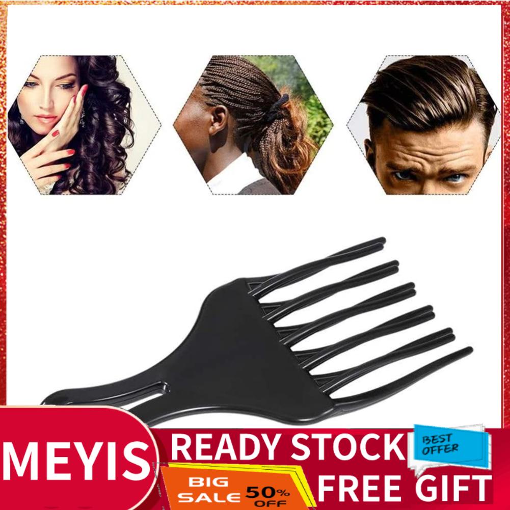 [Yue Xinghui] Black Plastic Comb Dye Hair Oil Head Comb Long
