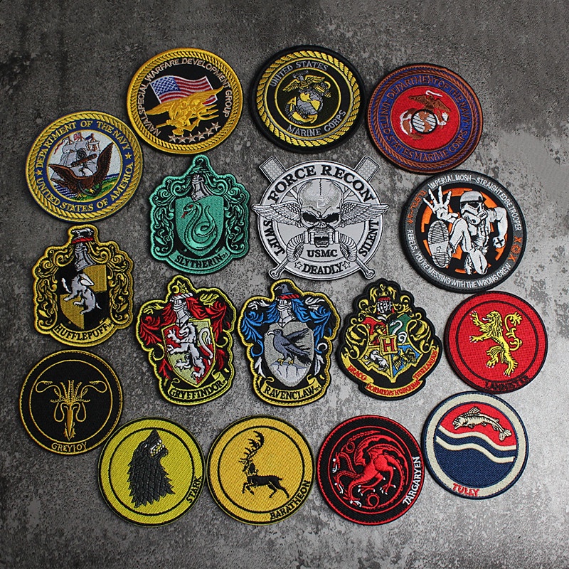 Harry Potter Movie Iron/Sew On Patch Embroidered Badge Applique