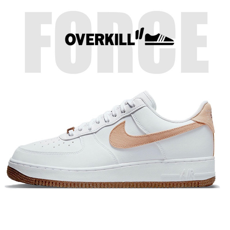 White nike shoes sale with rose gold swoosh