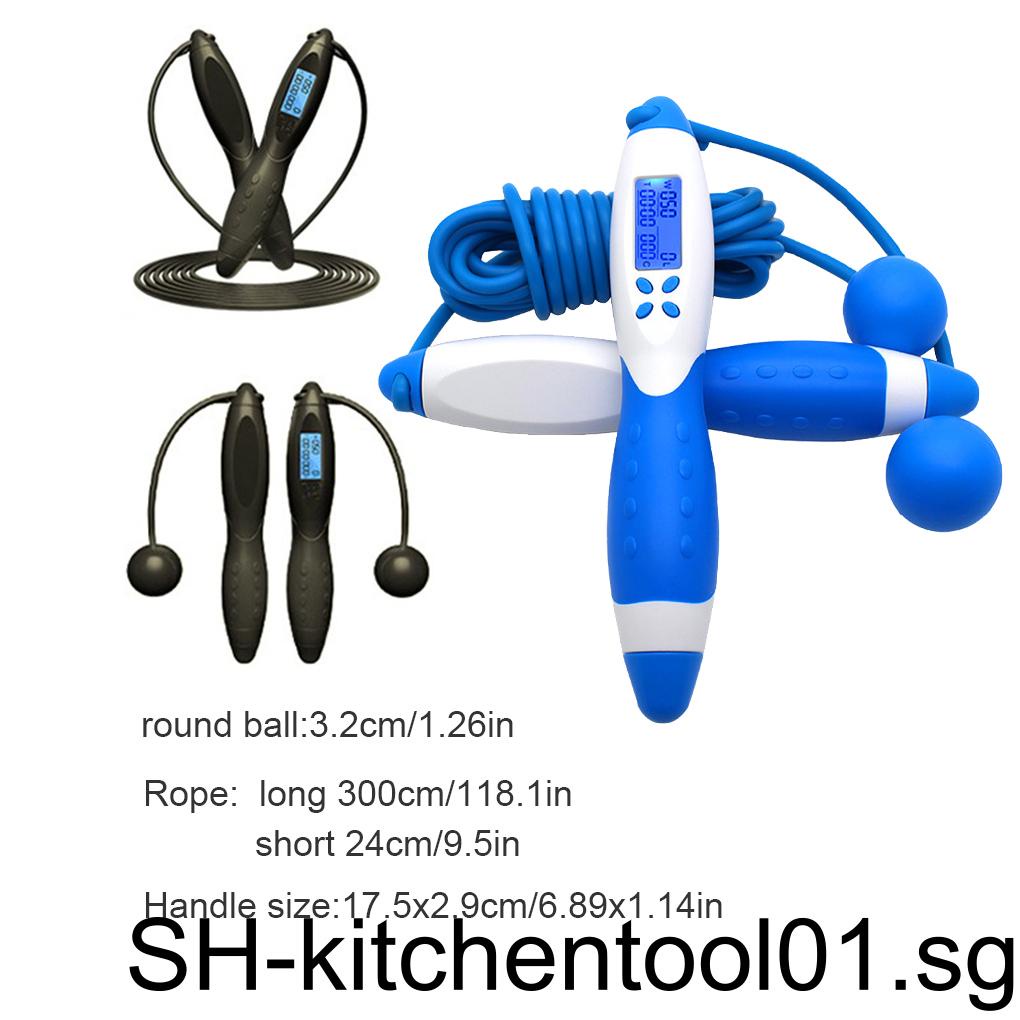 Skipping Rope Electronic Jumping Rope Adults Digital Counting Jumping