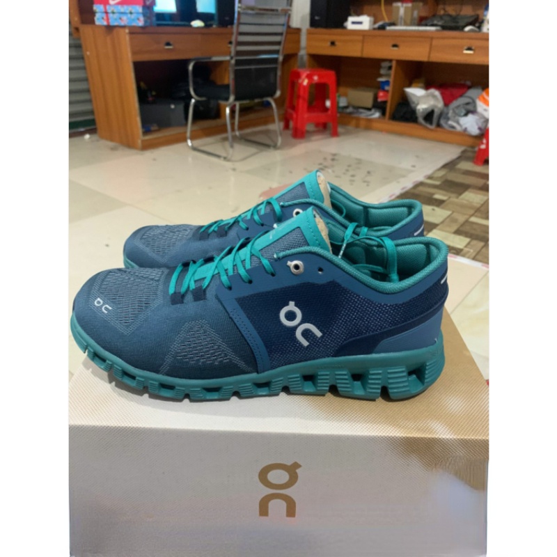 2023New on Cloud X1 Shock Absorption Sneakers Running Shoes Navy Blue Men's and Women's Running