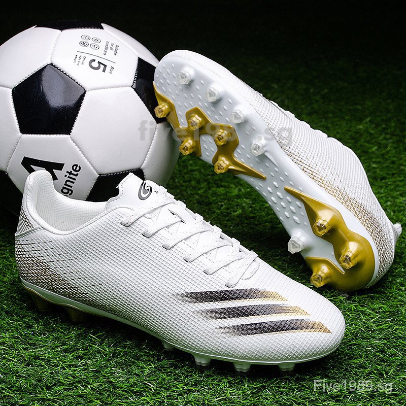 C Ronaldo Assassin CR7 men's and women's long spike football shoes, FG