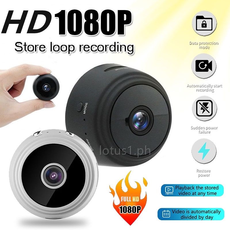 A9 1080P Wifi Surveillance Camera Home Night Vision Mini Wireless