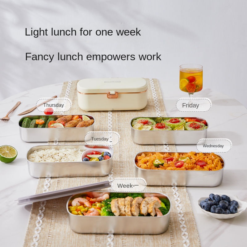 Influencer Heating Lunch Box Plug-In Self-Heating Heat Insulation ...