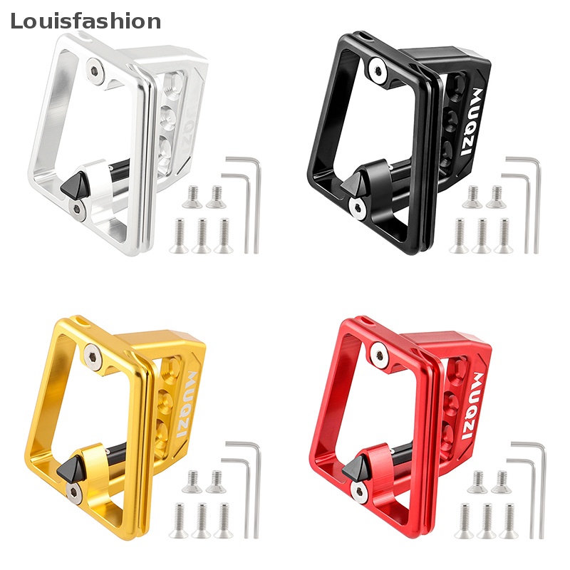 Louisfashion Folding bike 3 hole pig nose mount adapter with screw ...